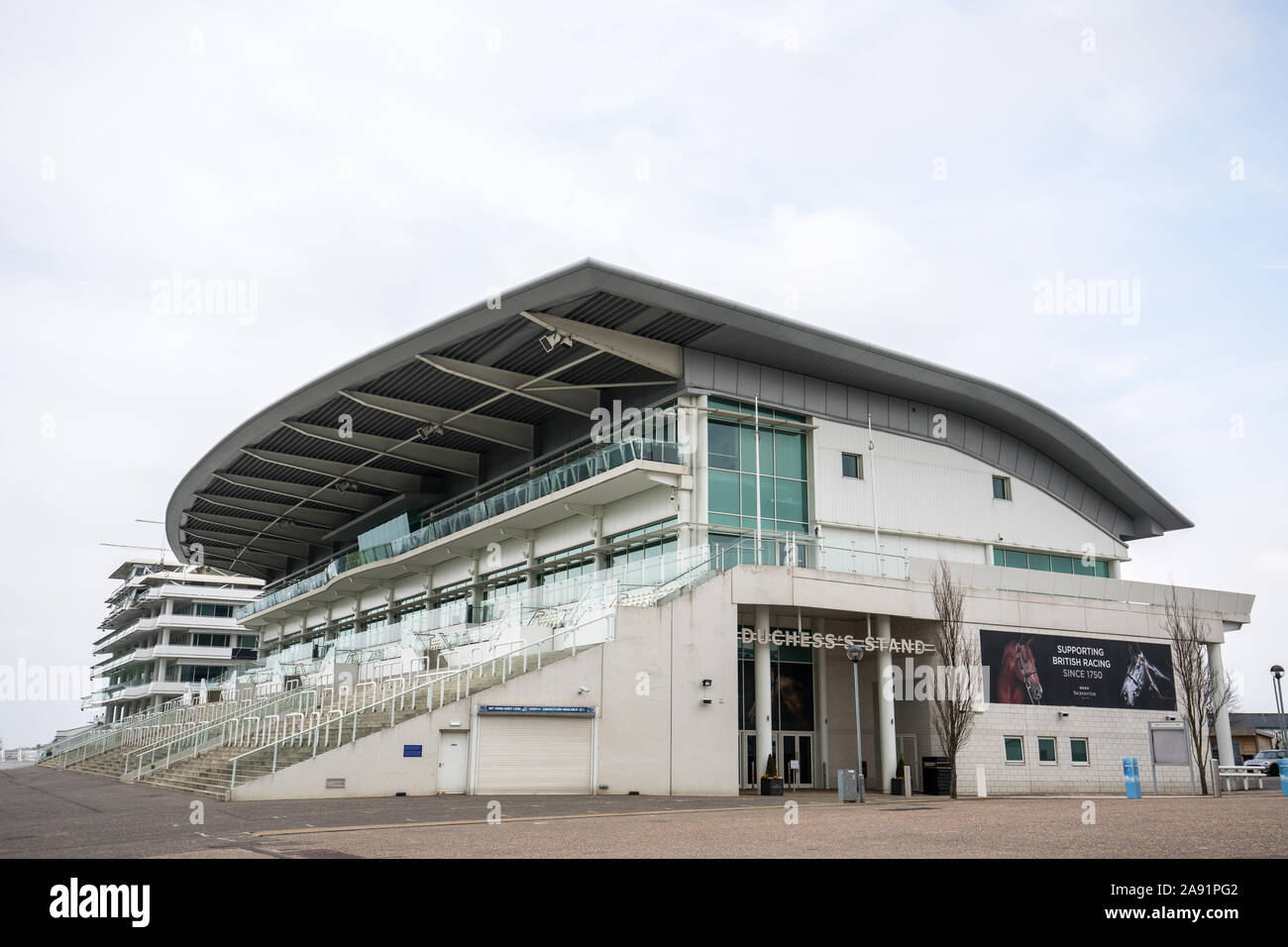 Epsom Downs Racecourse Stock Photo Alamy