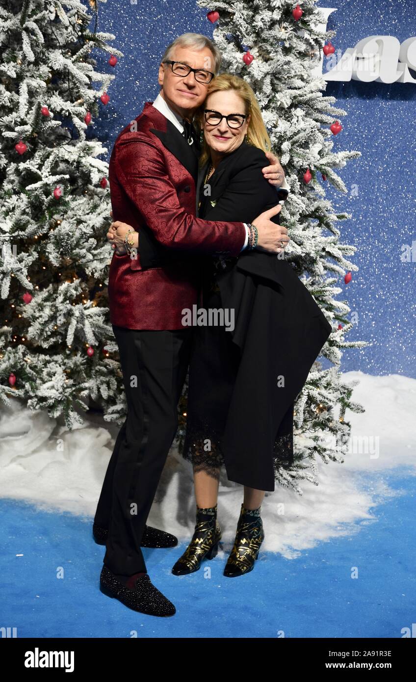 Paul Feig, Laurie Feig. "Last Christmas" UK Premiere, BFI Southbank