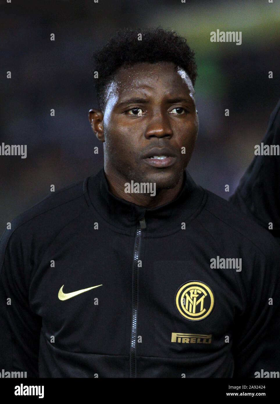 Football Italy - League Serie A TIM 2019-2020 / ( Football Club Internazionale Milano ) -  Kojo Kwadwo Asamoah ' Kwadwo Asamoah ' Stock Photo