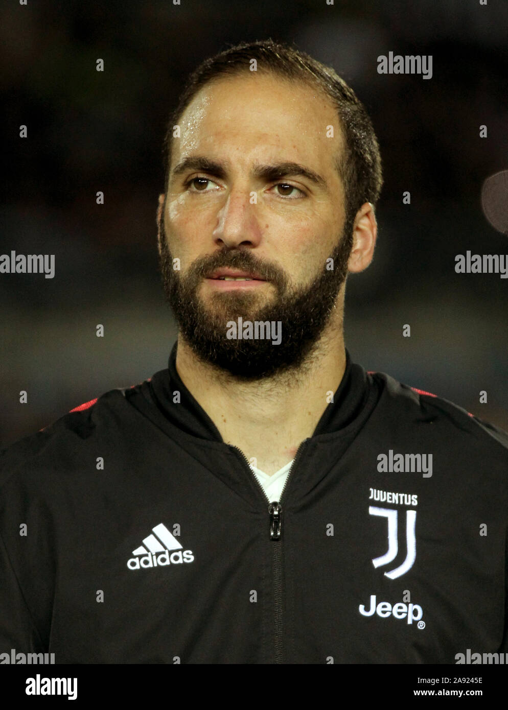 Football Italy - League Serie A TIM 2019-2020 / ( Juventus Football Club ) -  Gonzalo Gerardo Higuain Stock Photo