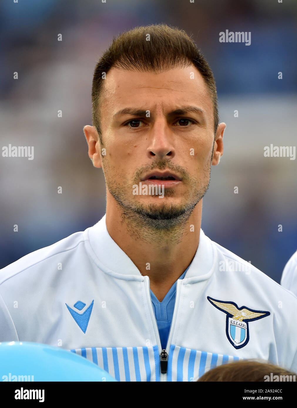 Football Italy - League Serie A TIM 2019-2020 / ( Societa Sportiva Lazio ) -  Stefan Radu Stock Photo