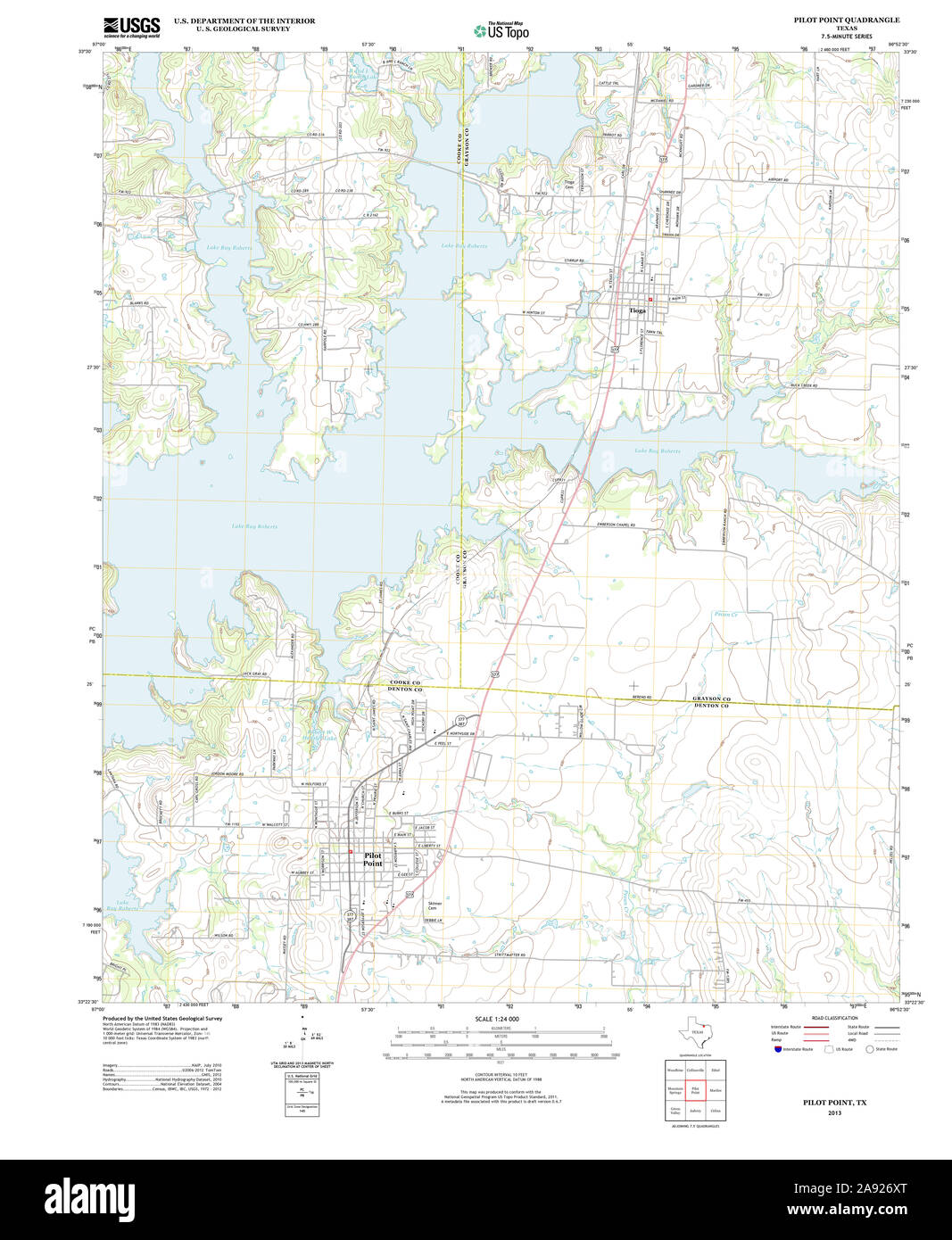Pilot point map Cut Out Stock Images & Pictures Alamy