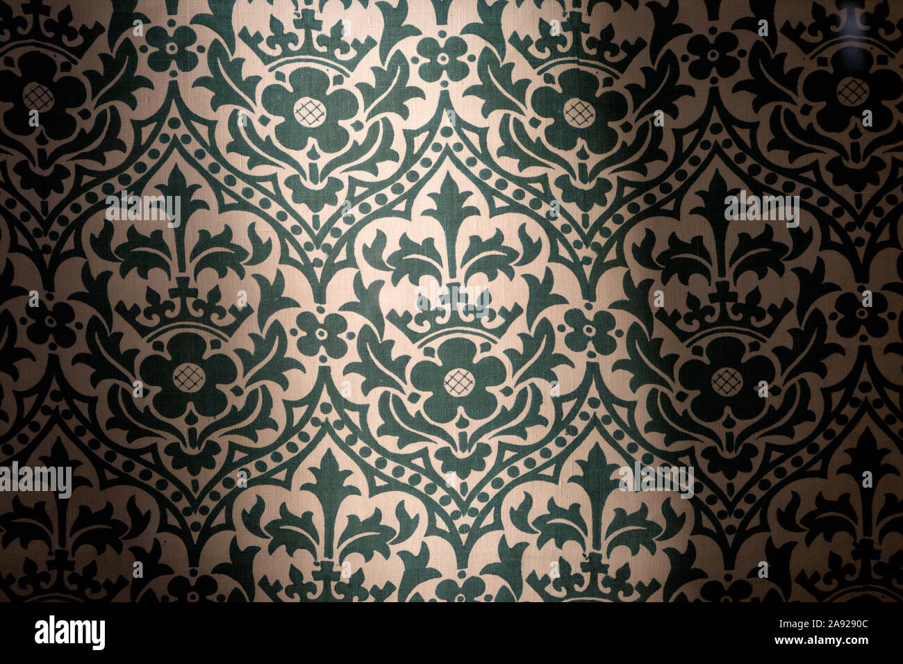 vintage William Morris pretty pattern artwork Stock Photo - Alamy