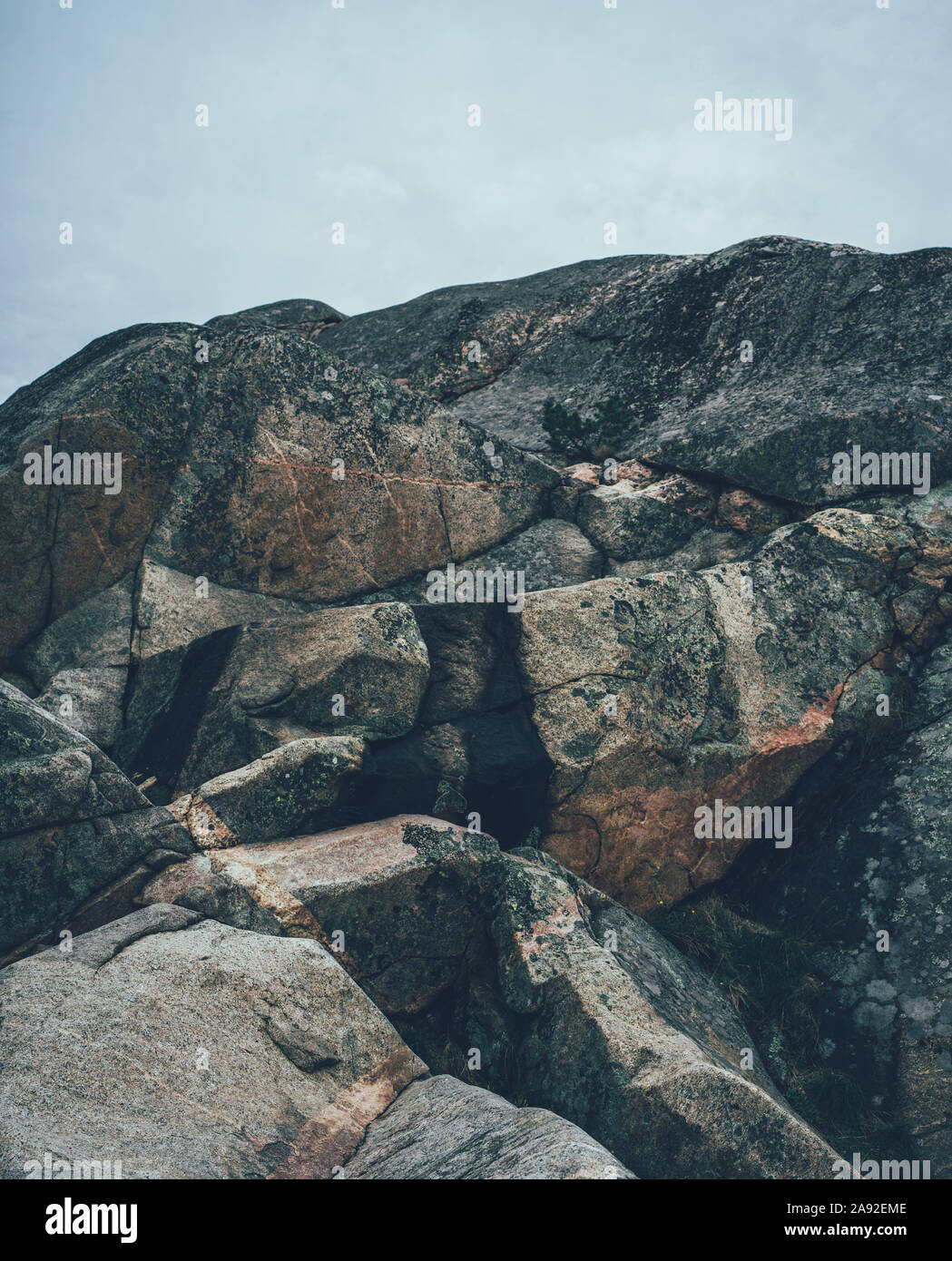 Viewingvault Rocks View of rocks Stock Photo - Alamy