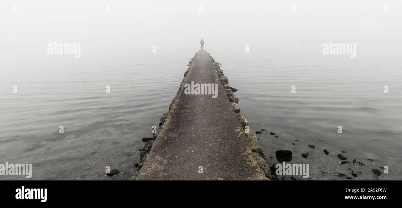 Jetty at sea Stock Photo - Alamy