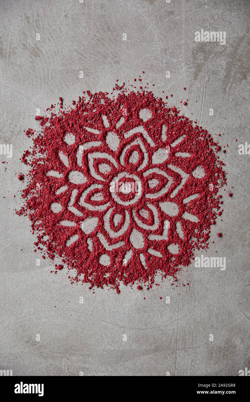 Mandala pattern Stock Photo