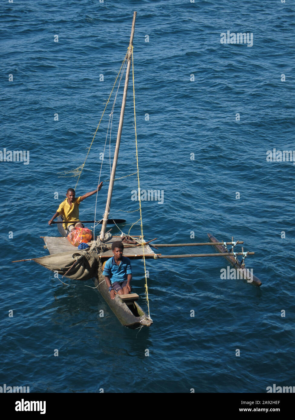 2024 Papua New Guinea Canoe Sail Pulley Shuten Islands