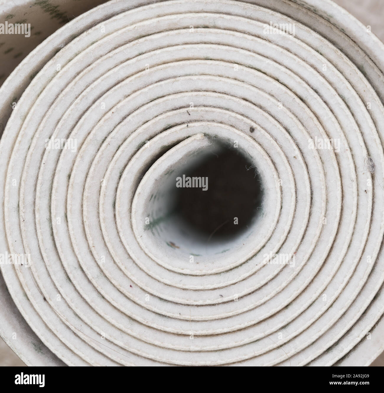 Roll of linoleum Stock Photo Alamy