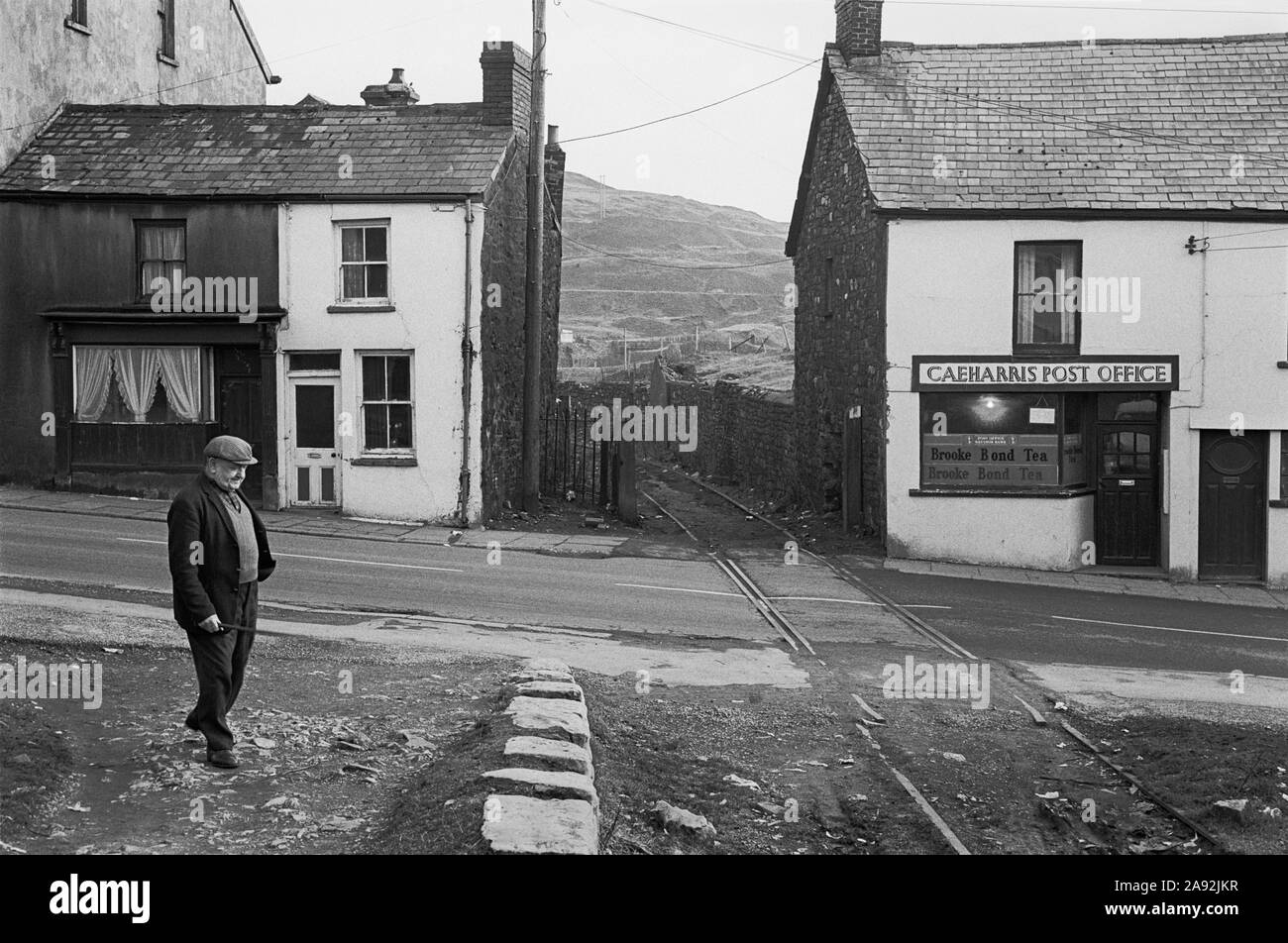 Caeharris, Dowlais, Merthyr Tydfil, South Wales, 1977 Stock Photo