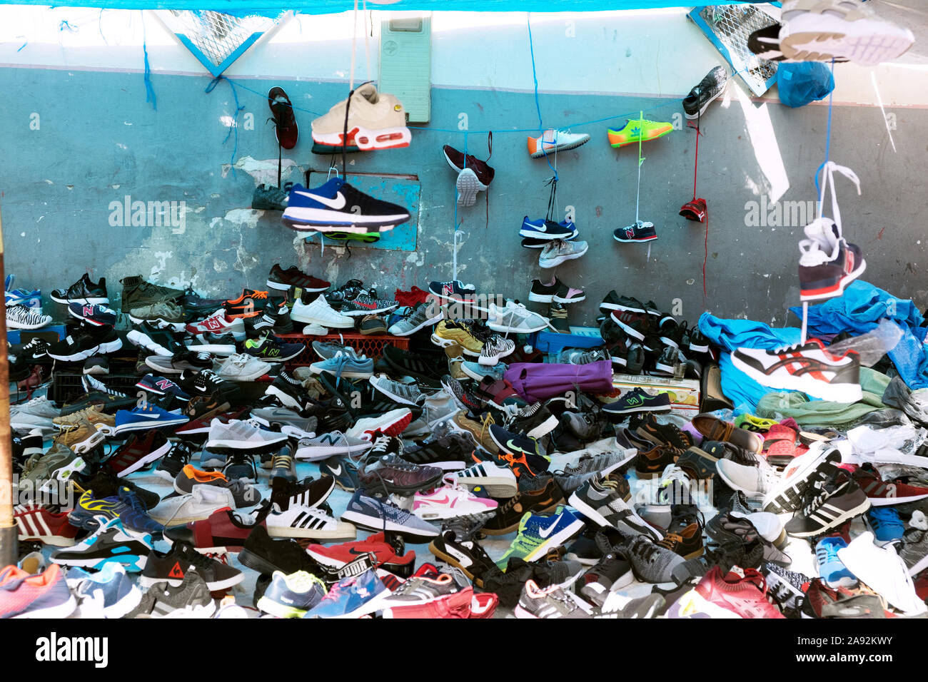 Sneaker und Schuhe Stock Photo