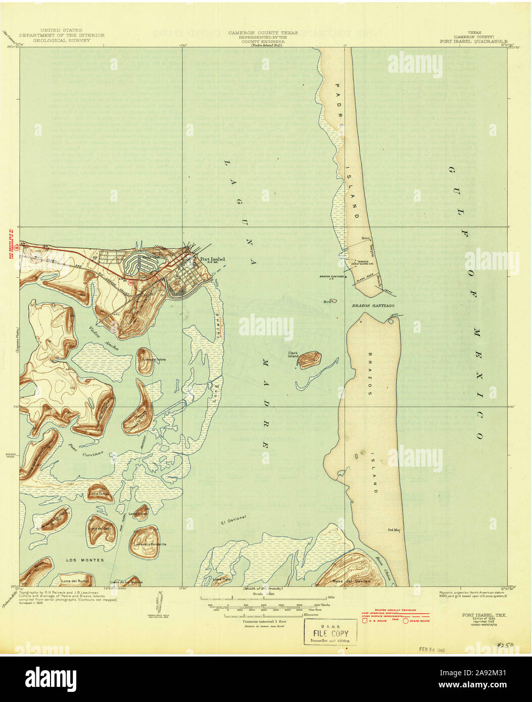 Map of port isabel hires stock photography and images Alamy