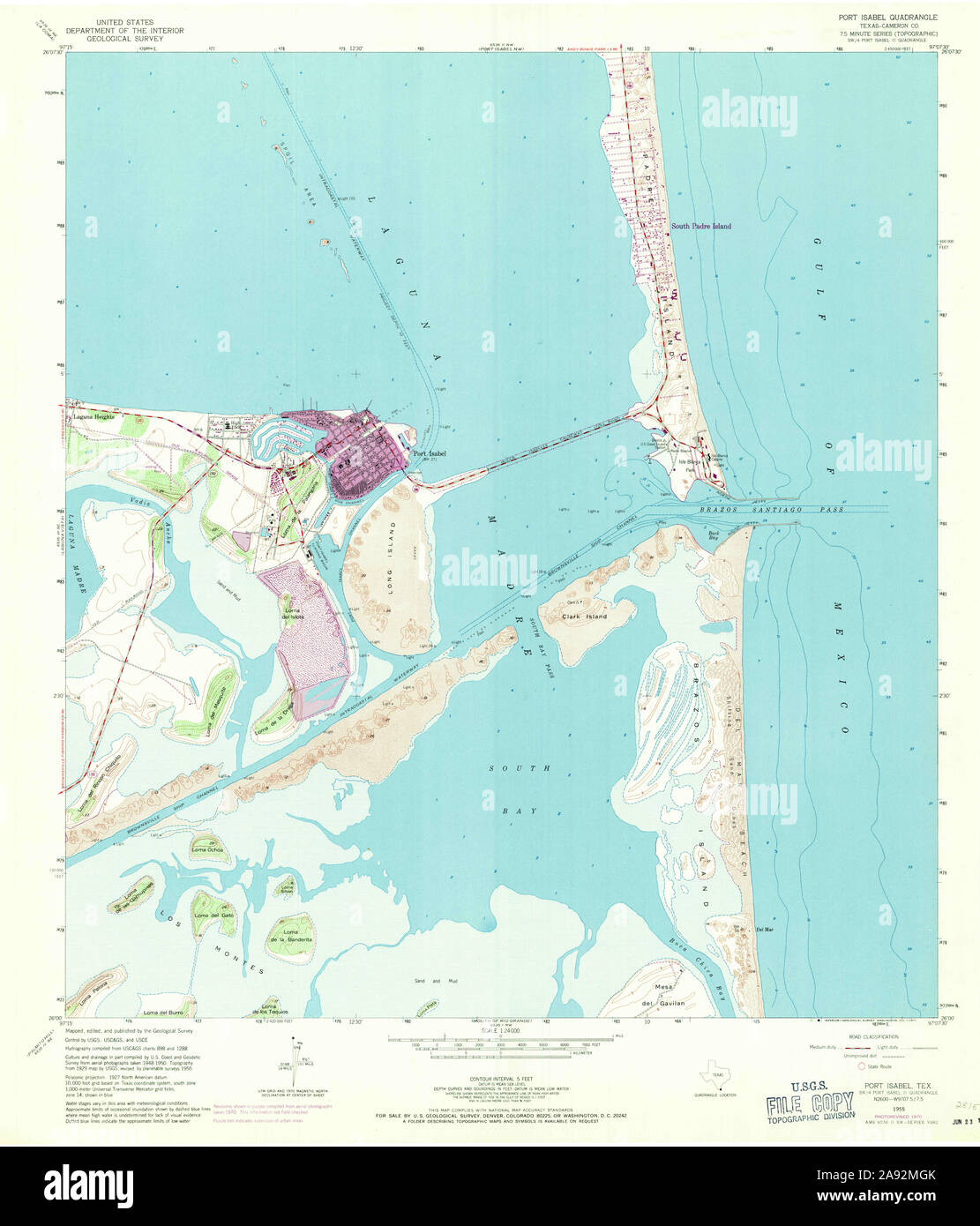 Map of port isabel texas hires stock photography and images Alamy
