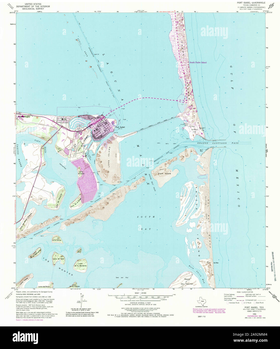 map-of-port-isabel-texas-hi-res-stock-photography-and-images-alamy