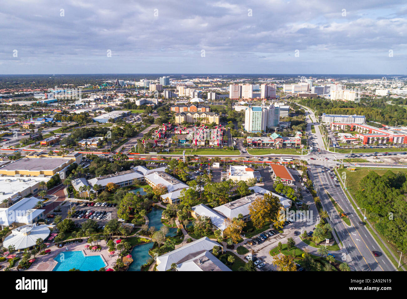 West sand lake road aerial hires stock photography and images Alamy