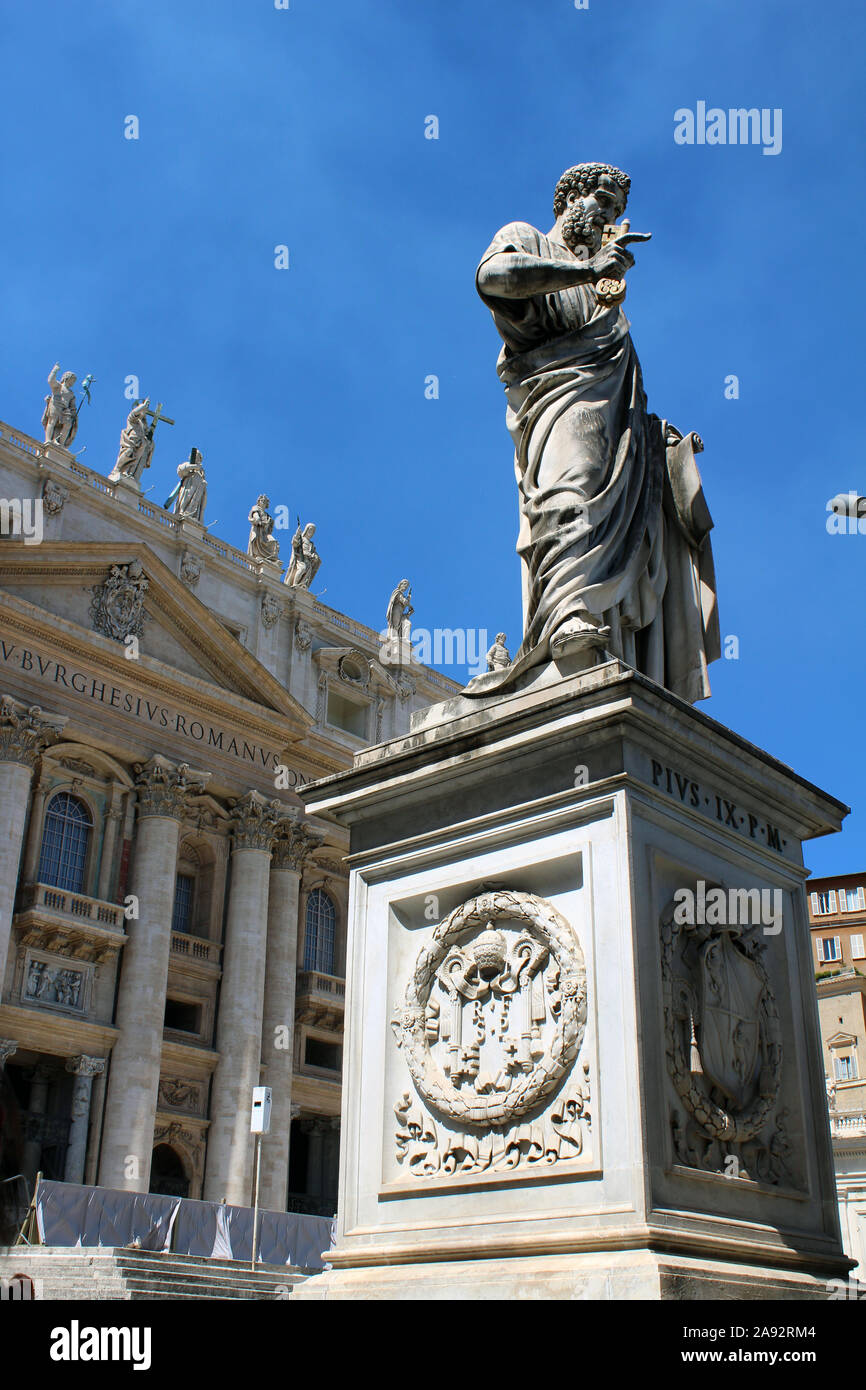 St. Peters and Vatican City Stock Photo