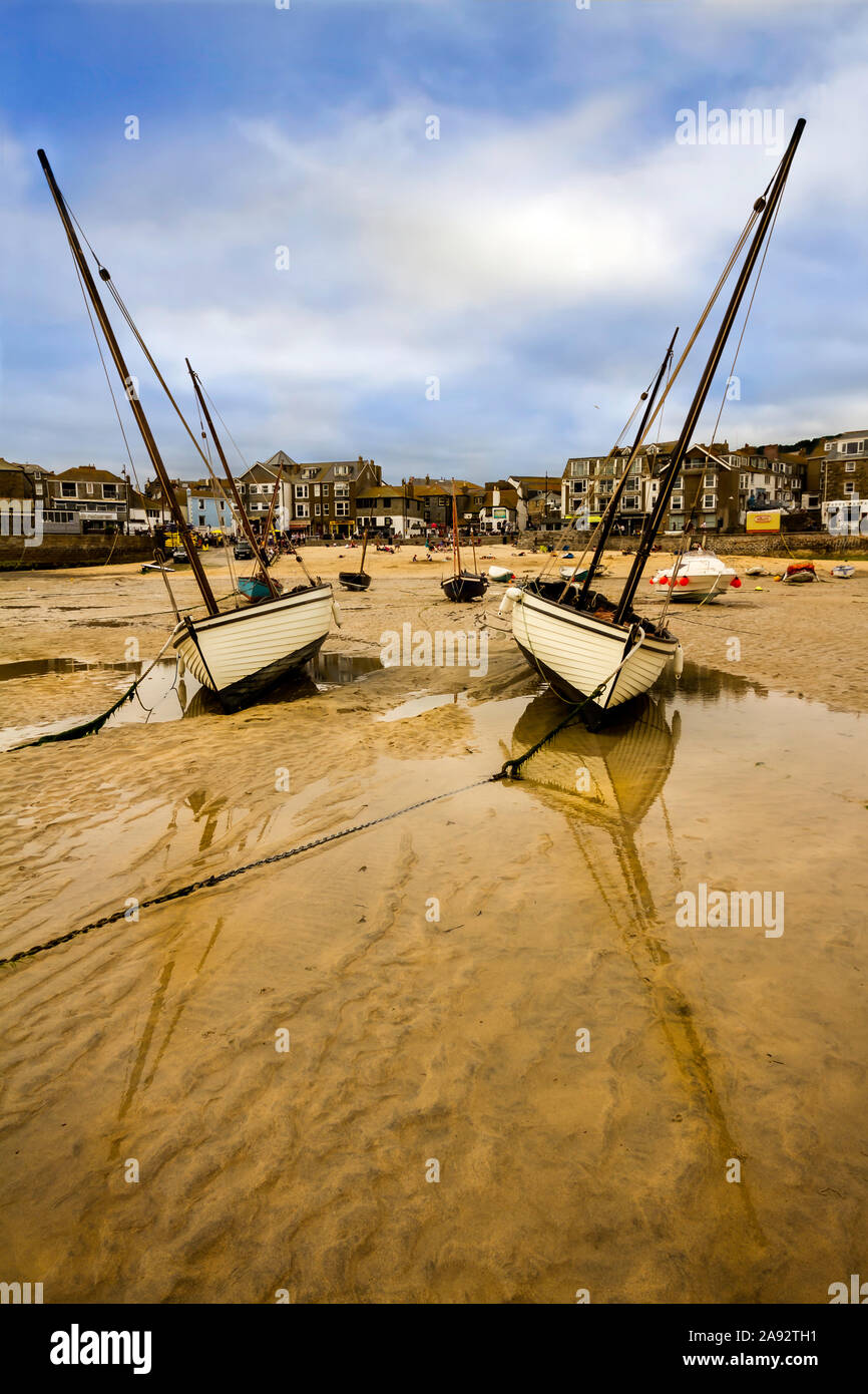 St Ives Beach, Cornwall, UK Stock Photo