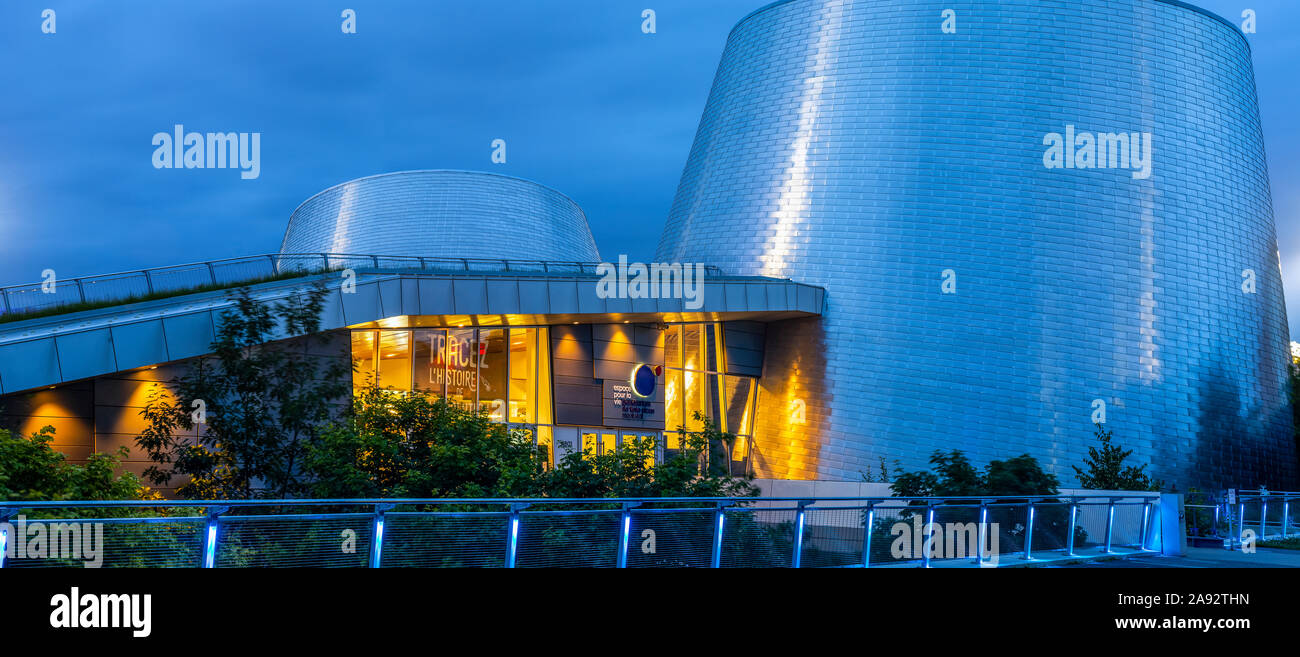 Rio Tinto Alcan Planetarium; Montreal, Quebec, Canada Stock Photo