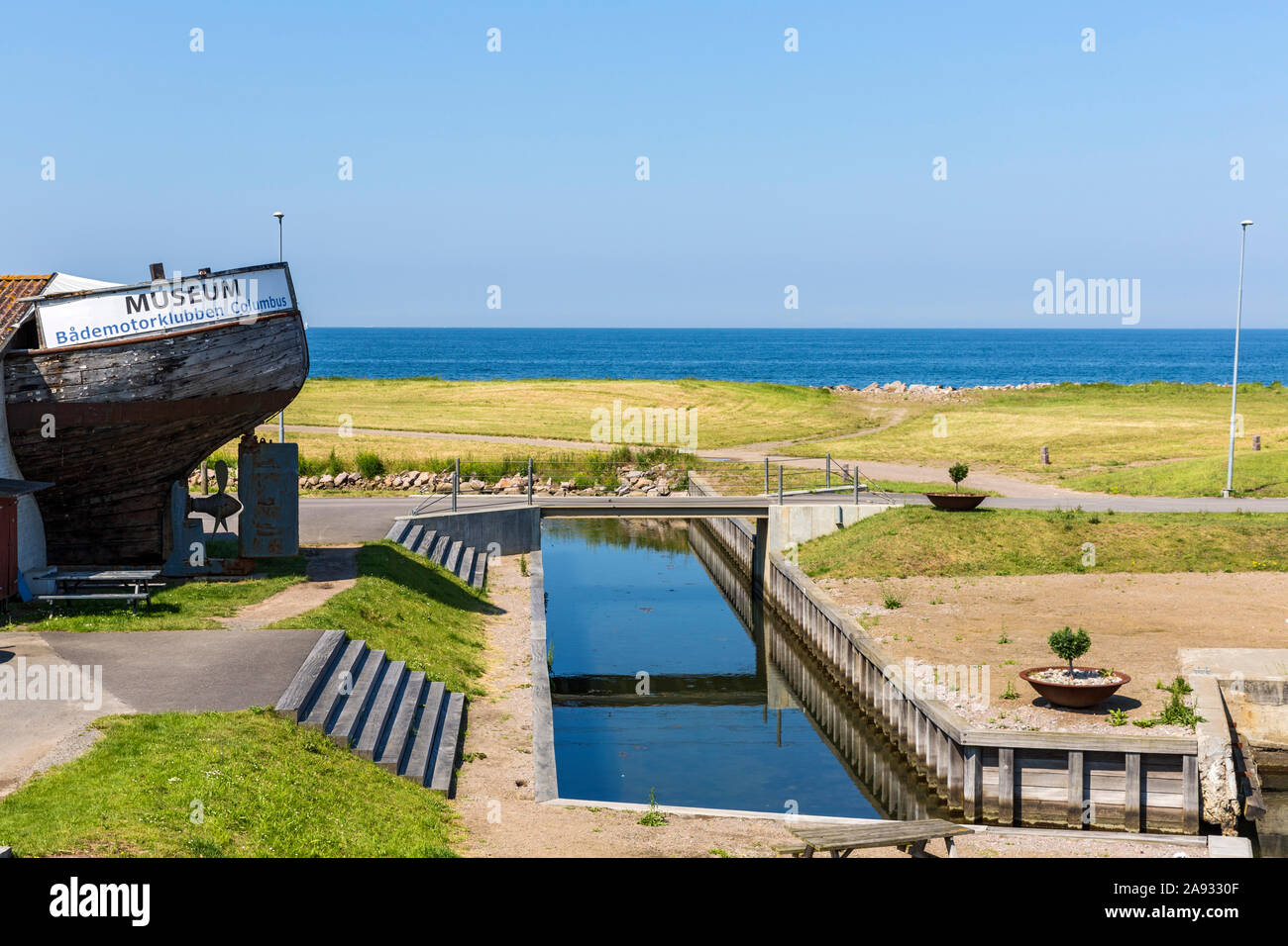 Hasle; Bornholm; Hafen Stock Photo Alamy