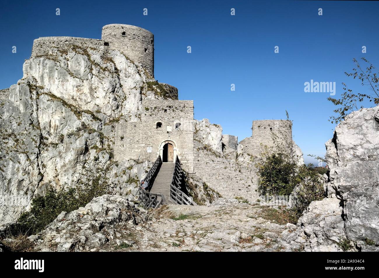 Srebrenik Fortress / Tvrđava Srebrenik Stock Photo Alamy