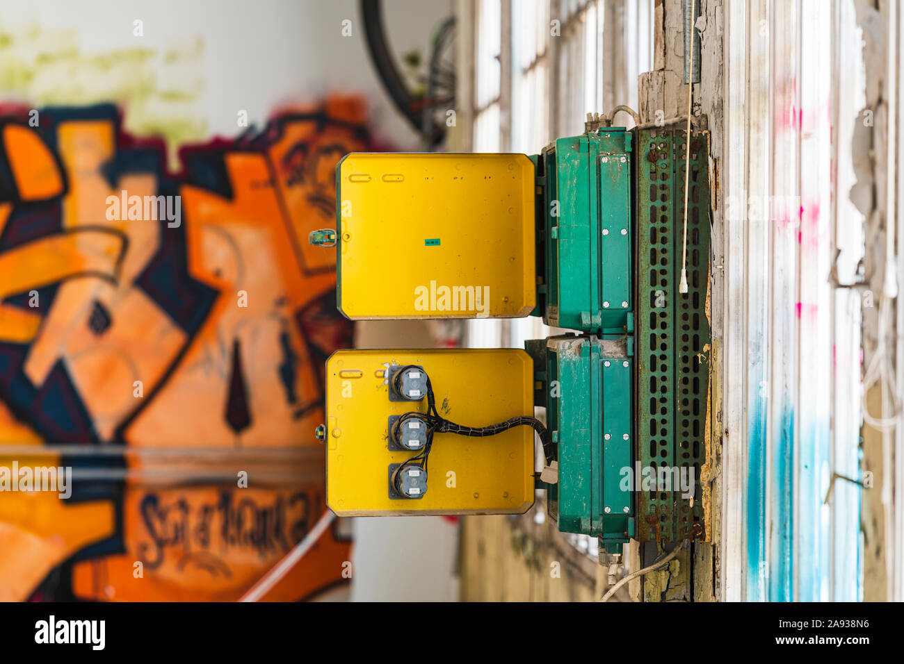 Open fuse box Stock Photo Alamy