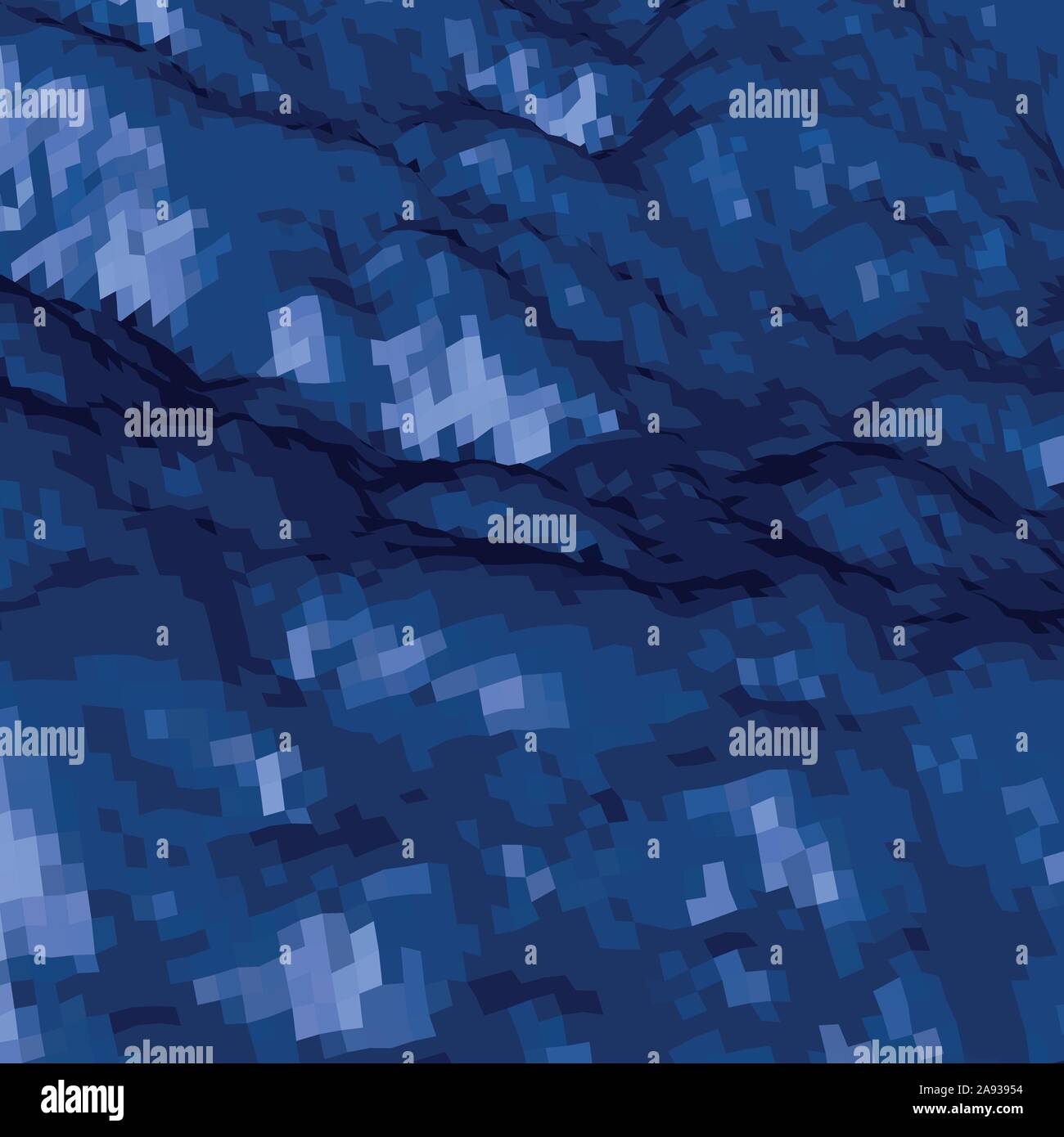 Abstract background with topographic landscape map and pixelated ...