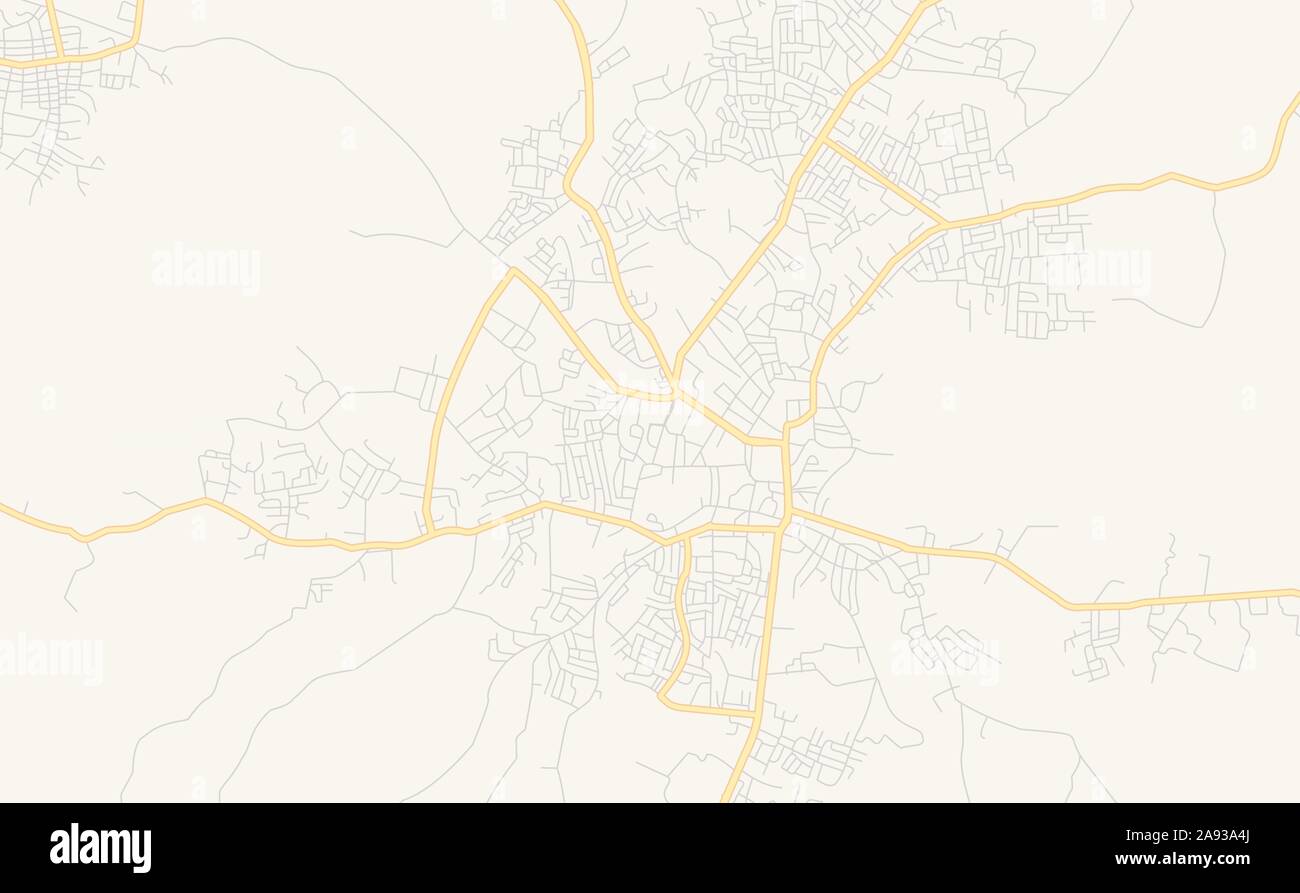 Map Of Ado Ekiti Printable Street Map Of Ado-Ekiti, Nigeria. Map Template For Business Use  Stock Vector Image & Art - Alamy
