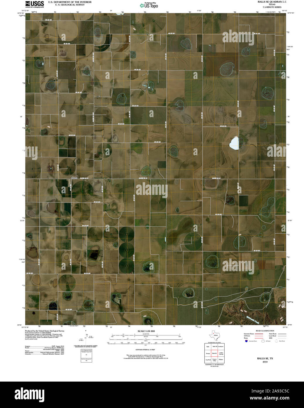 Map of ralls hires stock photography and images Alamy