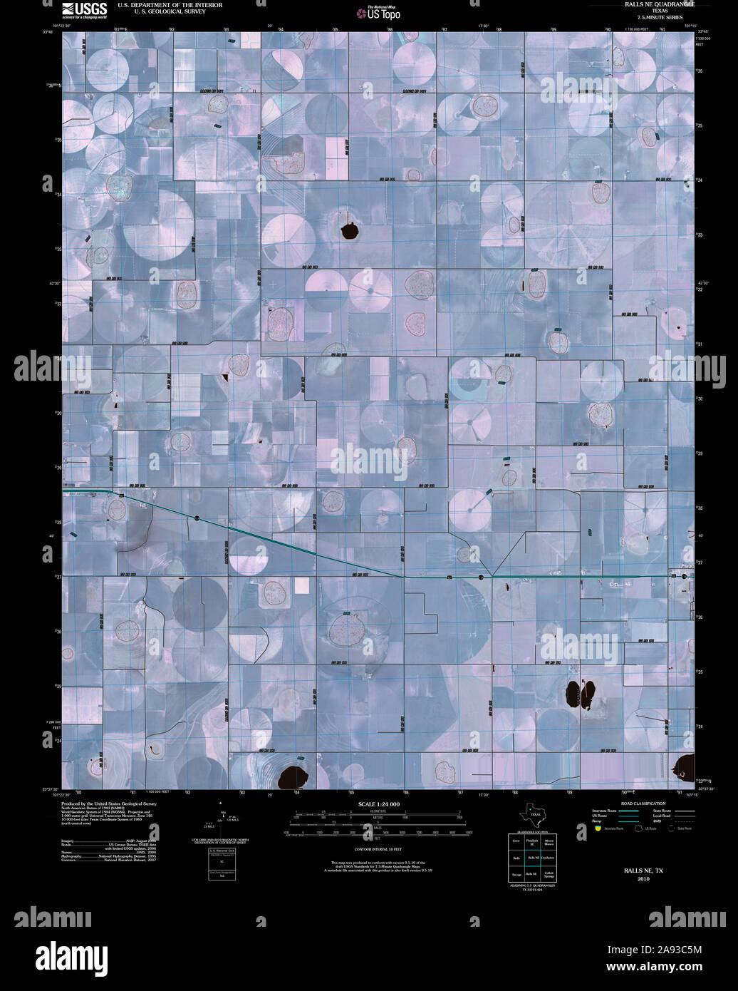 Map of ralls hires stock photography and images Alamy