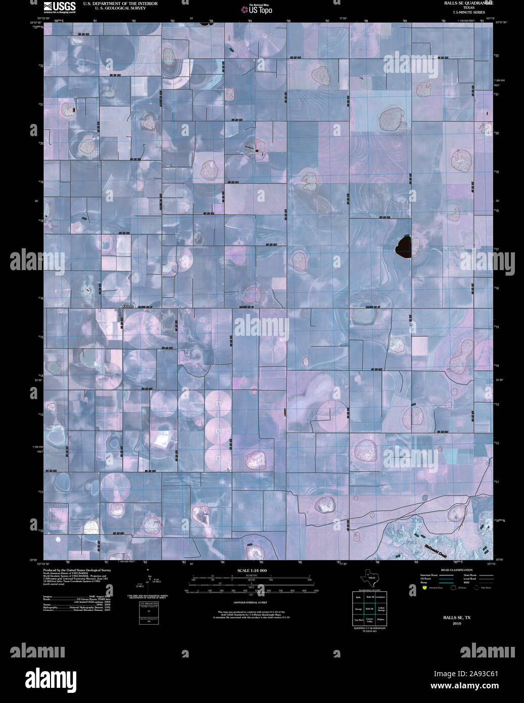 Map of ralls hires stock photography and images Alamy