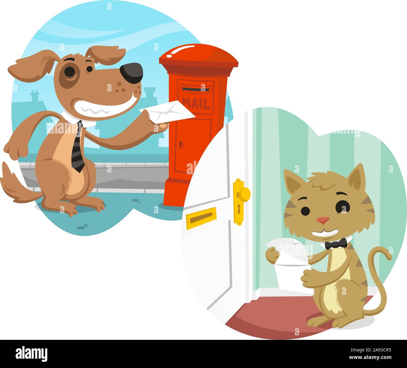 Keep in touch Stock Vector Images Alamy