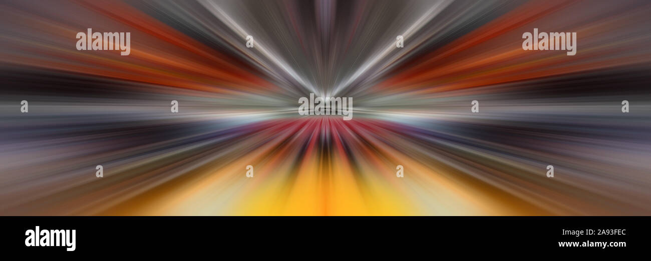 Dynamic lines of light. Light from central point Stock Photo - Alamy