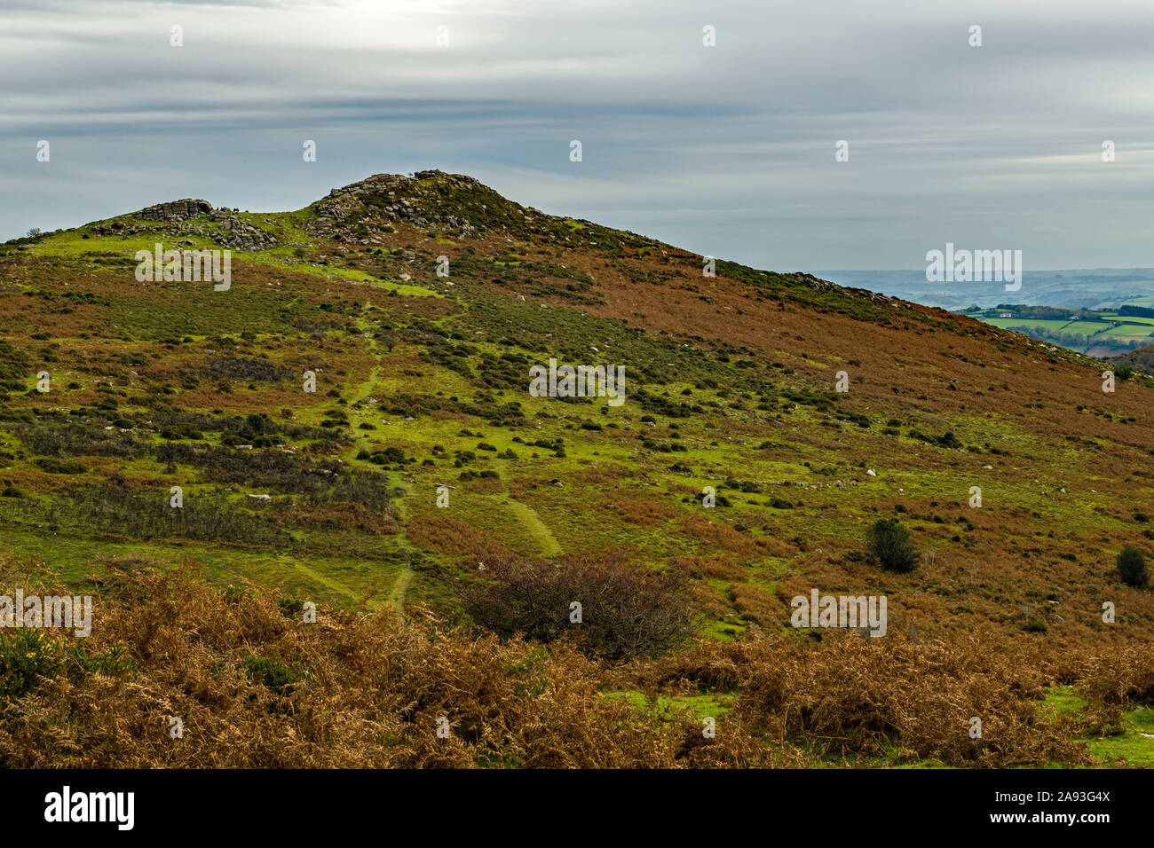 The Flooded Gold Diggings quarry on Bodmin Moor Stock Photo - Alamy