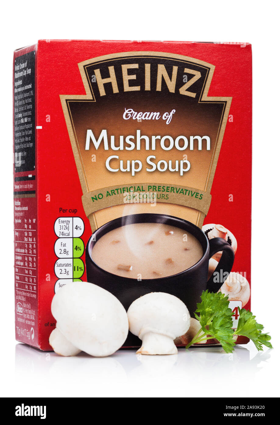 Heinz cream of mushroom soup hi-res stock photography and images - Alamy