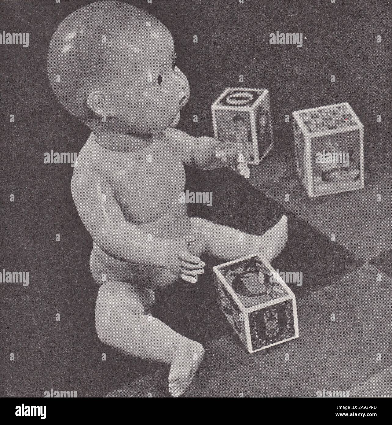 1930s toys made from Bexoid Stock Photo Alamy
