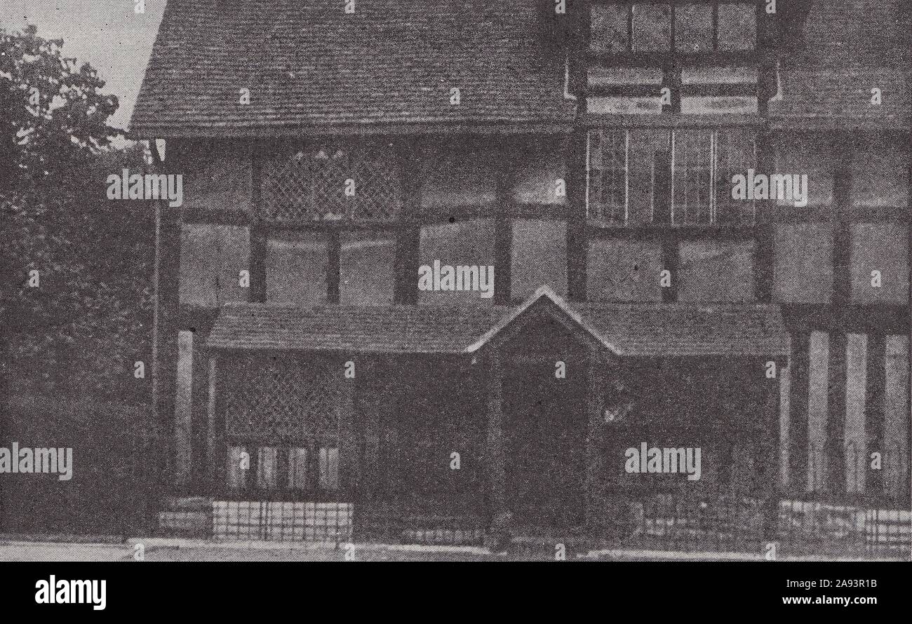 William Shakespeare's birthplace / home Stratford Upon Avon Stock Photo Alamy