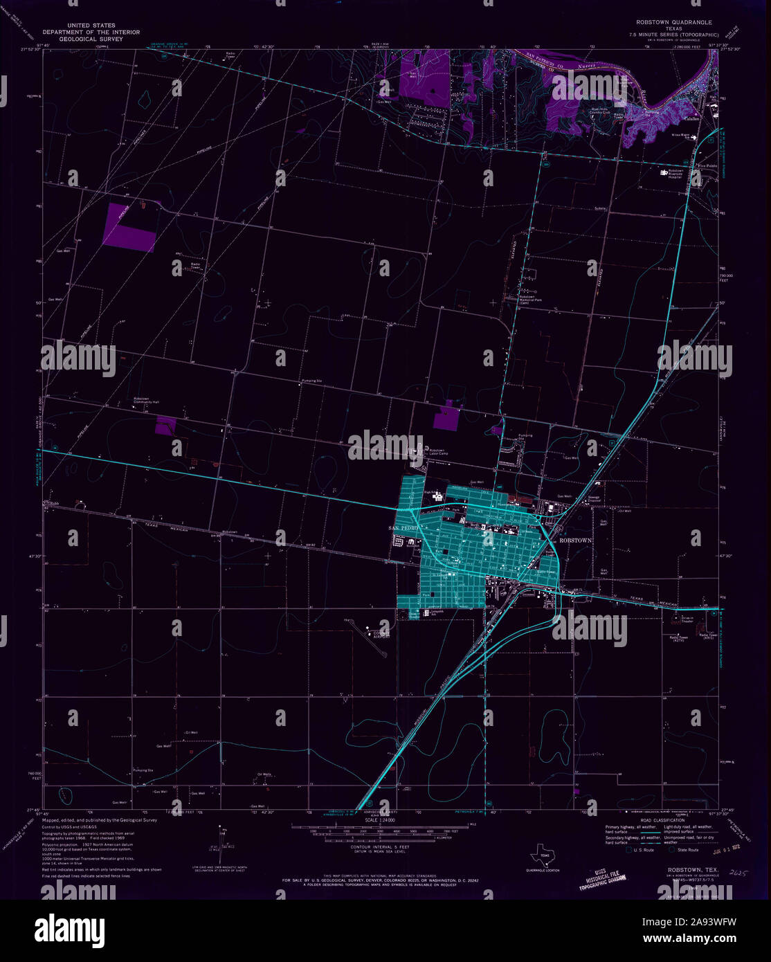 Robstown map hires stock photography and images Alamy