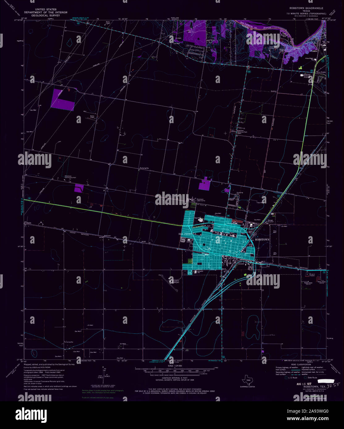 Map of robstown texas hires stock photography and images Alamy