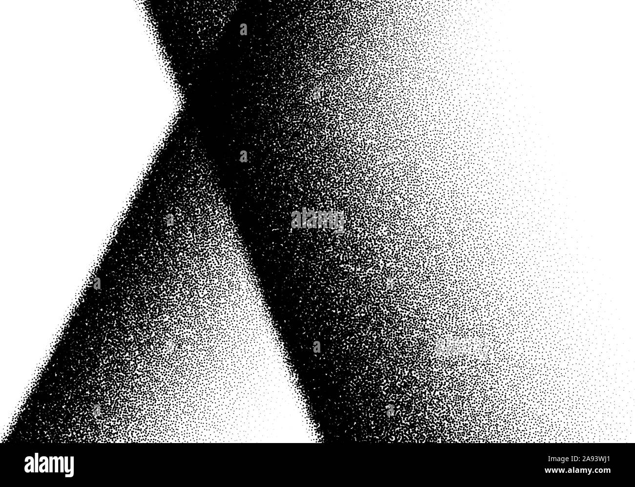 Abstract background with layers of scattered dots Stock Vector