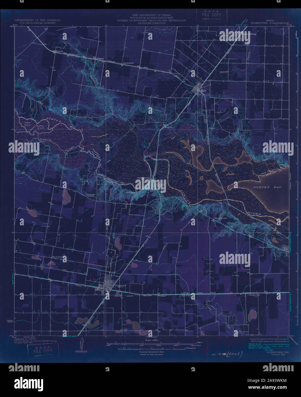 Robstown map hires stock photography and images Alamy