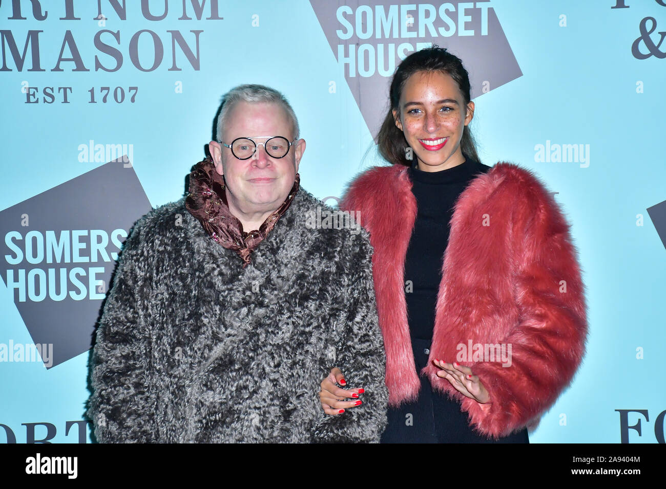 London, UK. 12th Nov 2019. Skate at Somerset House with Fortnum & Mason