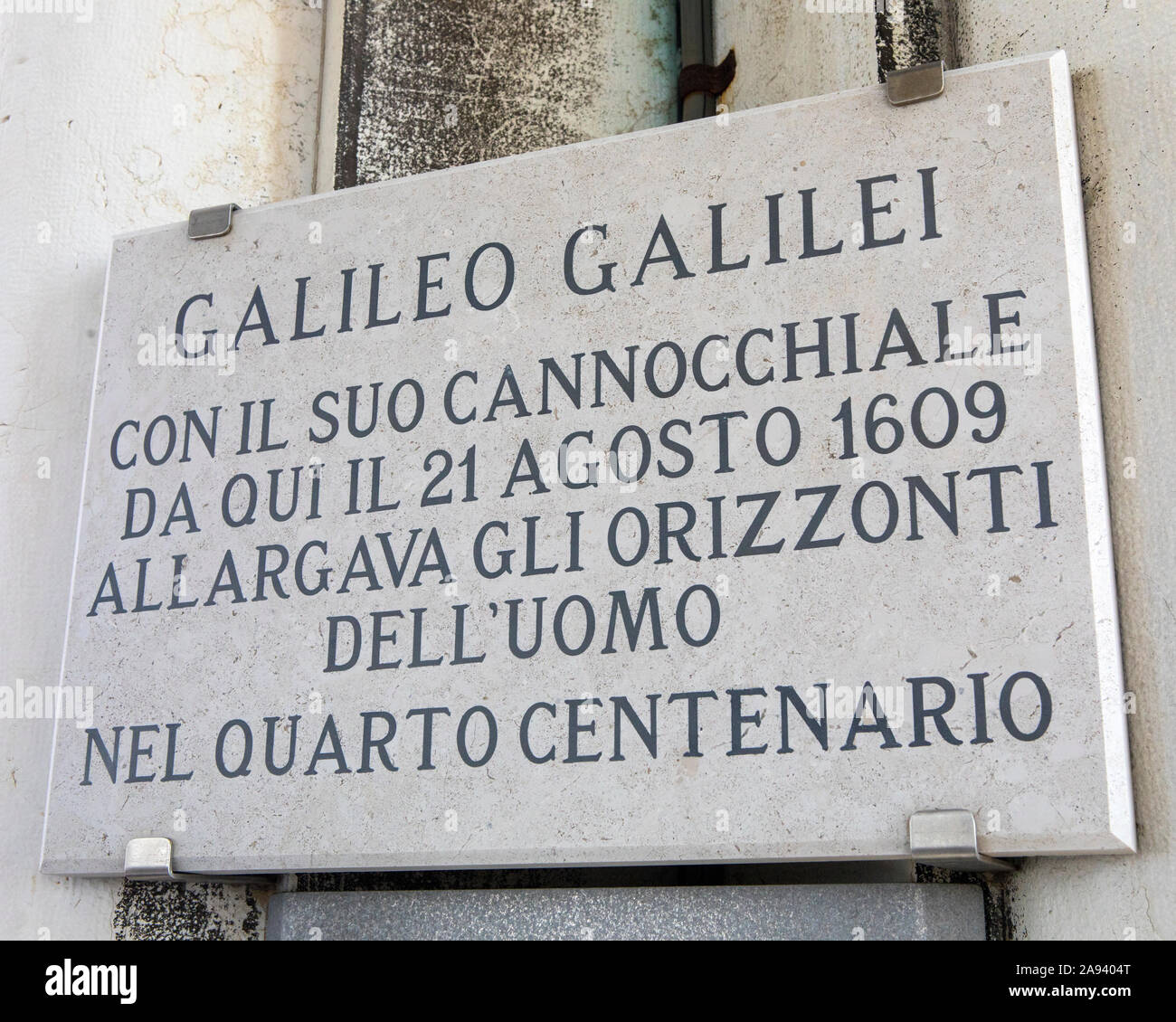 Galileo galilei doge venice telescope hires stock photography and