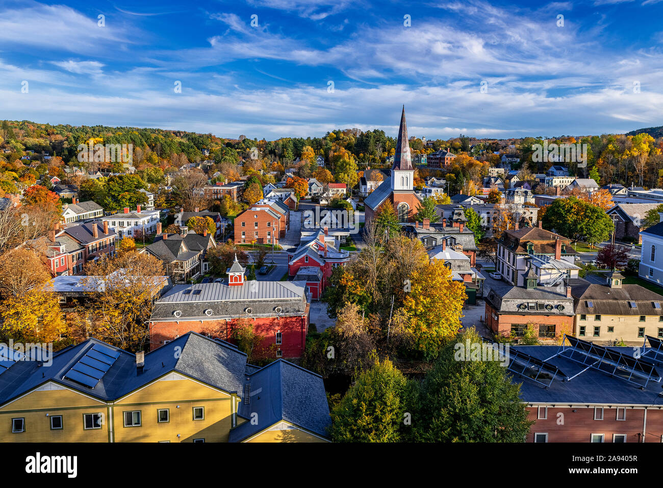 Downtown montpelier vermont usa hires stock photography and images Alamy