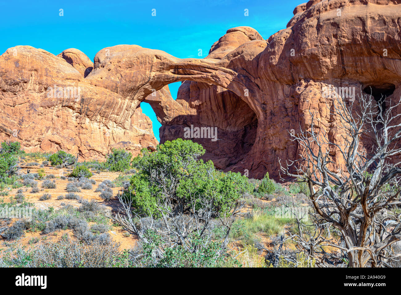 Double Arch 2 Stock Photo