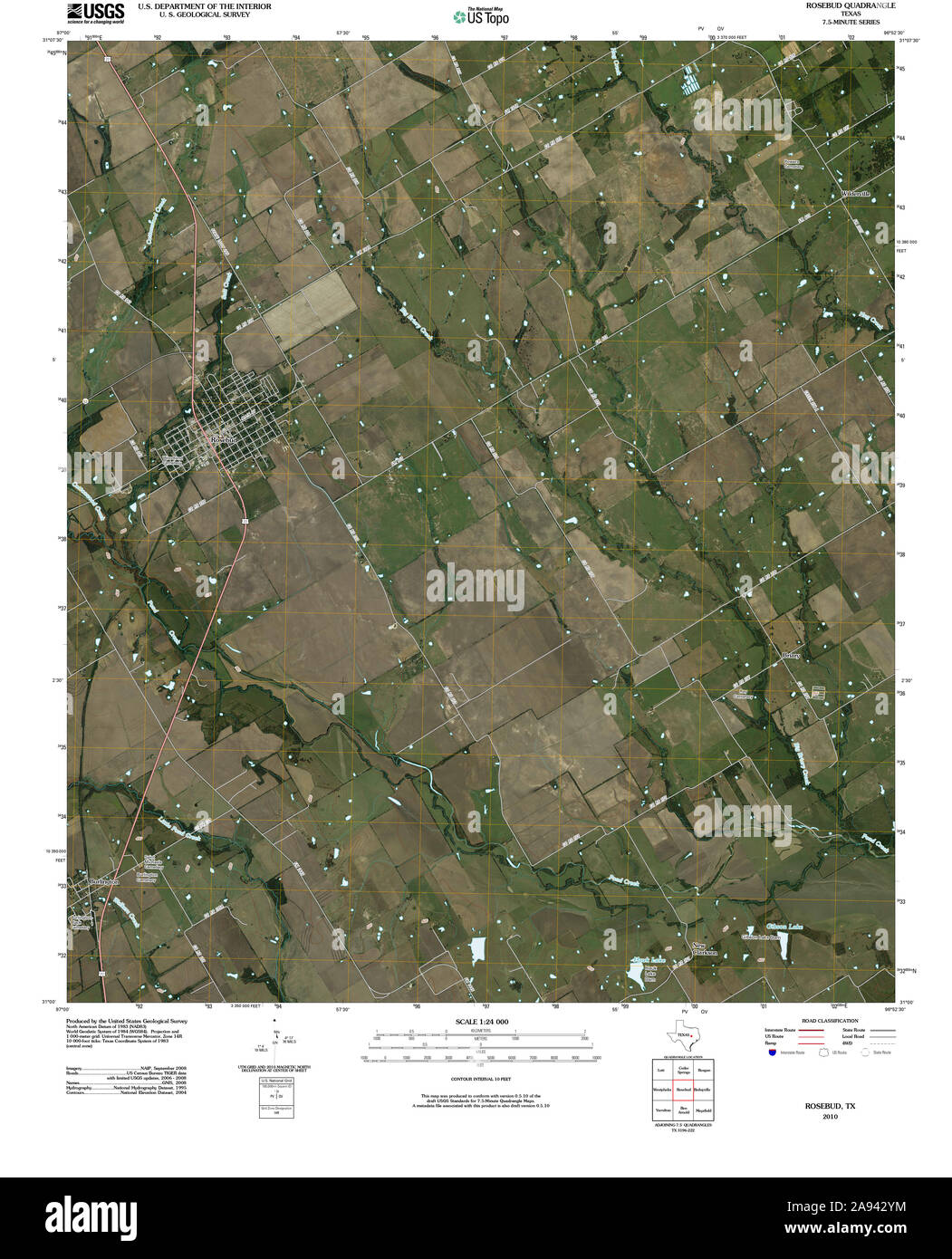 Map of rosebud hires stock photography and images Alamy