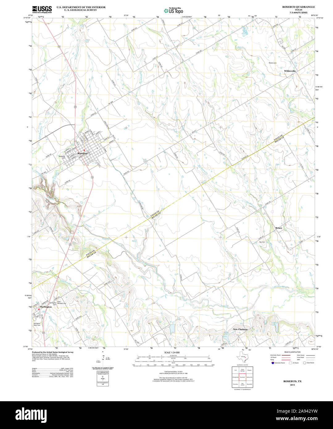 Map of rosebud Cut Out Stock Images & Pictures Alamy