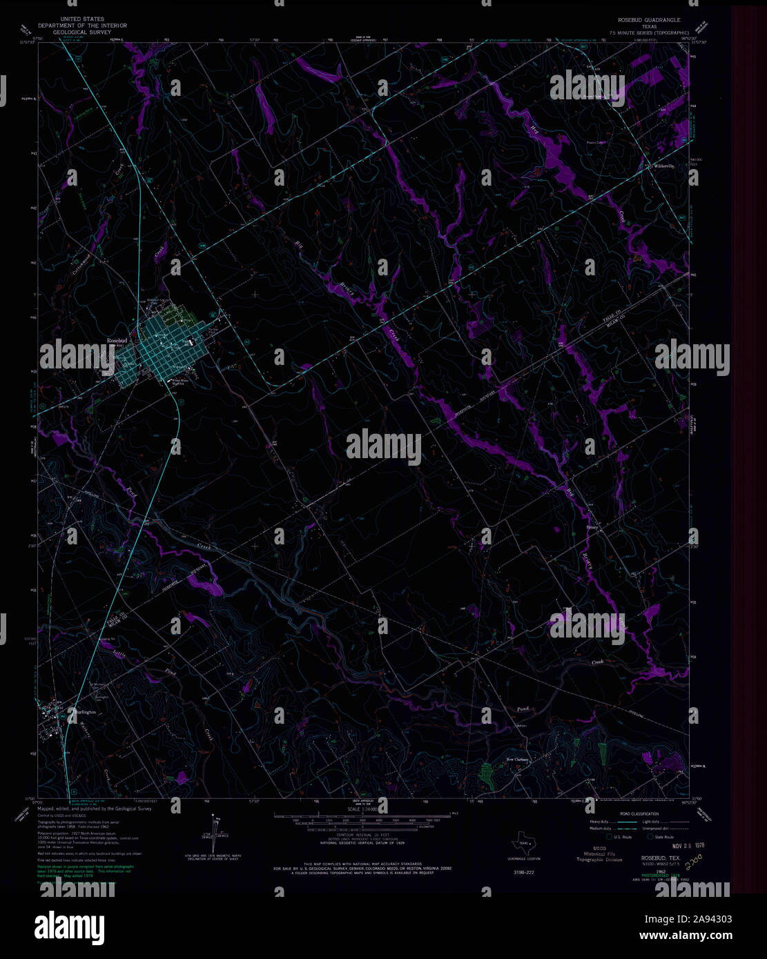 Map of rosebud hires stock photography and images Alamy