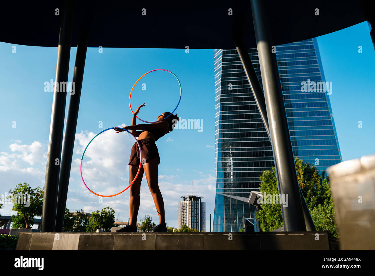 hula hoop ring dance