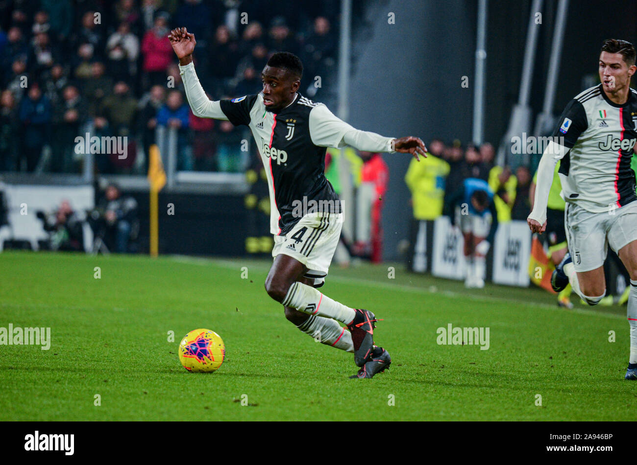 Blaise Matuidi Of Juventus Fc In Action During The Serie A