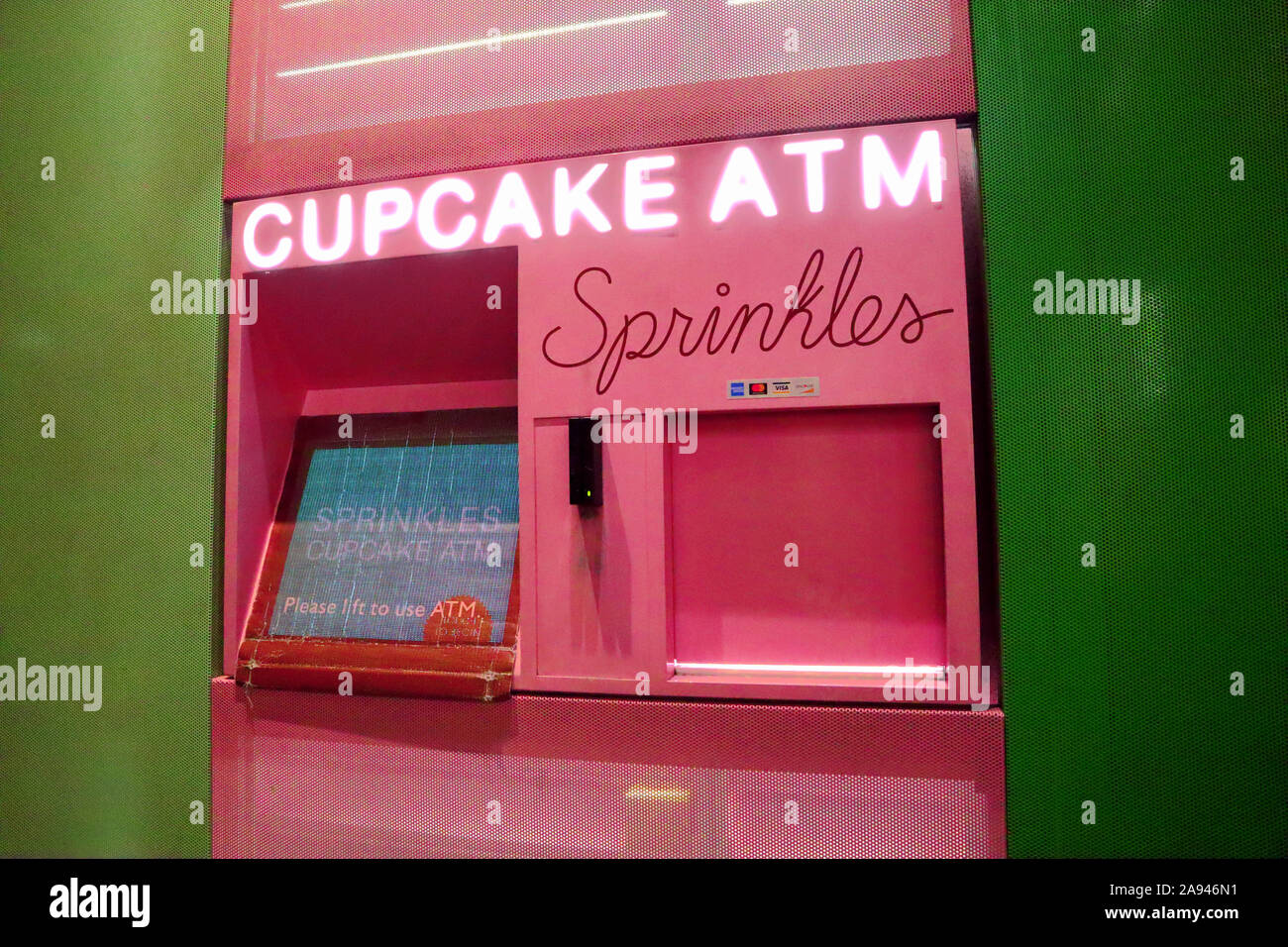 Glendale, California Sprinkles Cupcakes ATM at THE AMERICANA AT BRAND