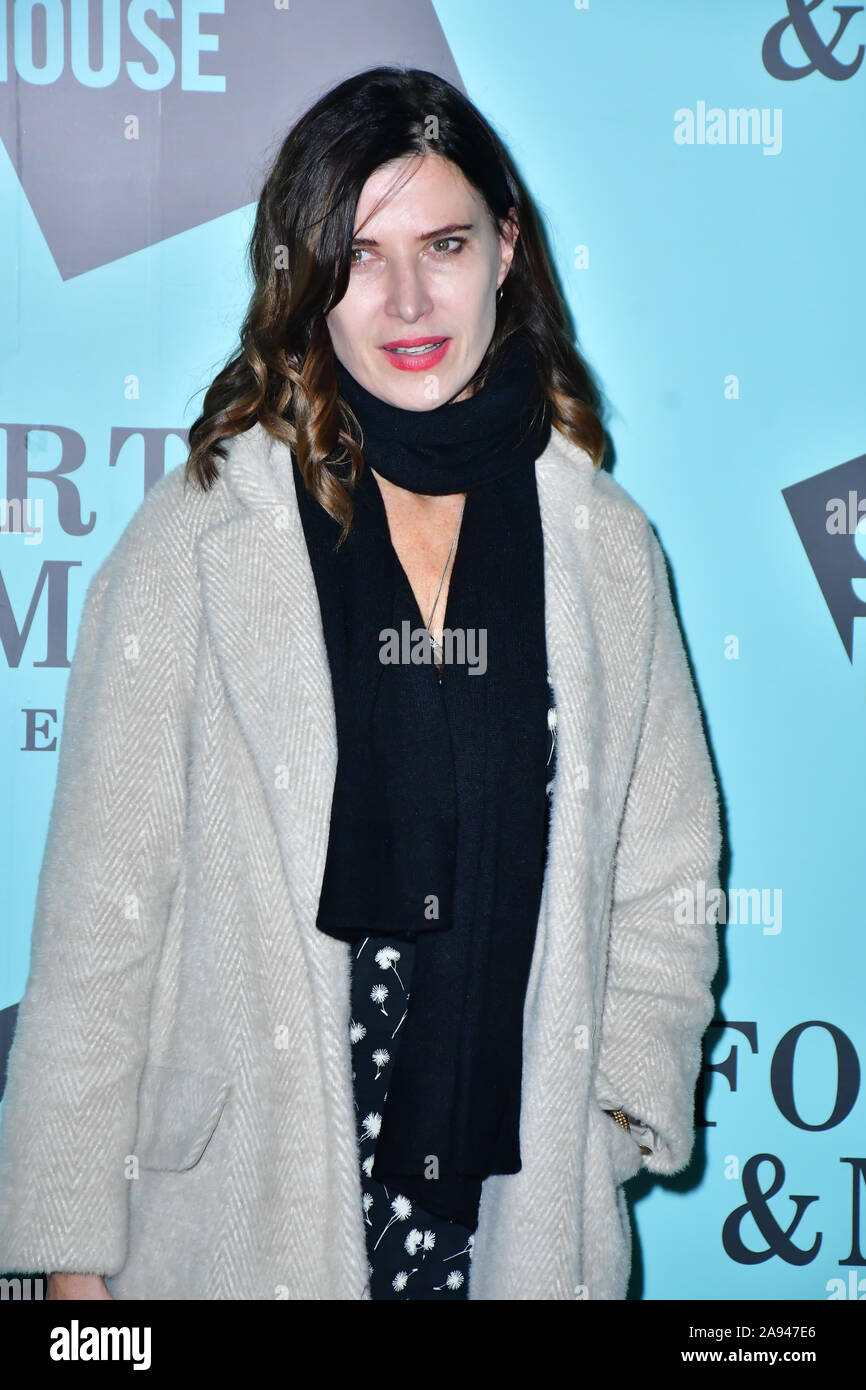 London, UK. 12th Nov 2019. Ronni Ancona arrivers Skate at Somerset